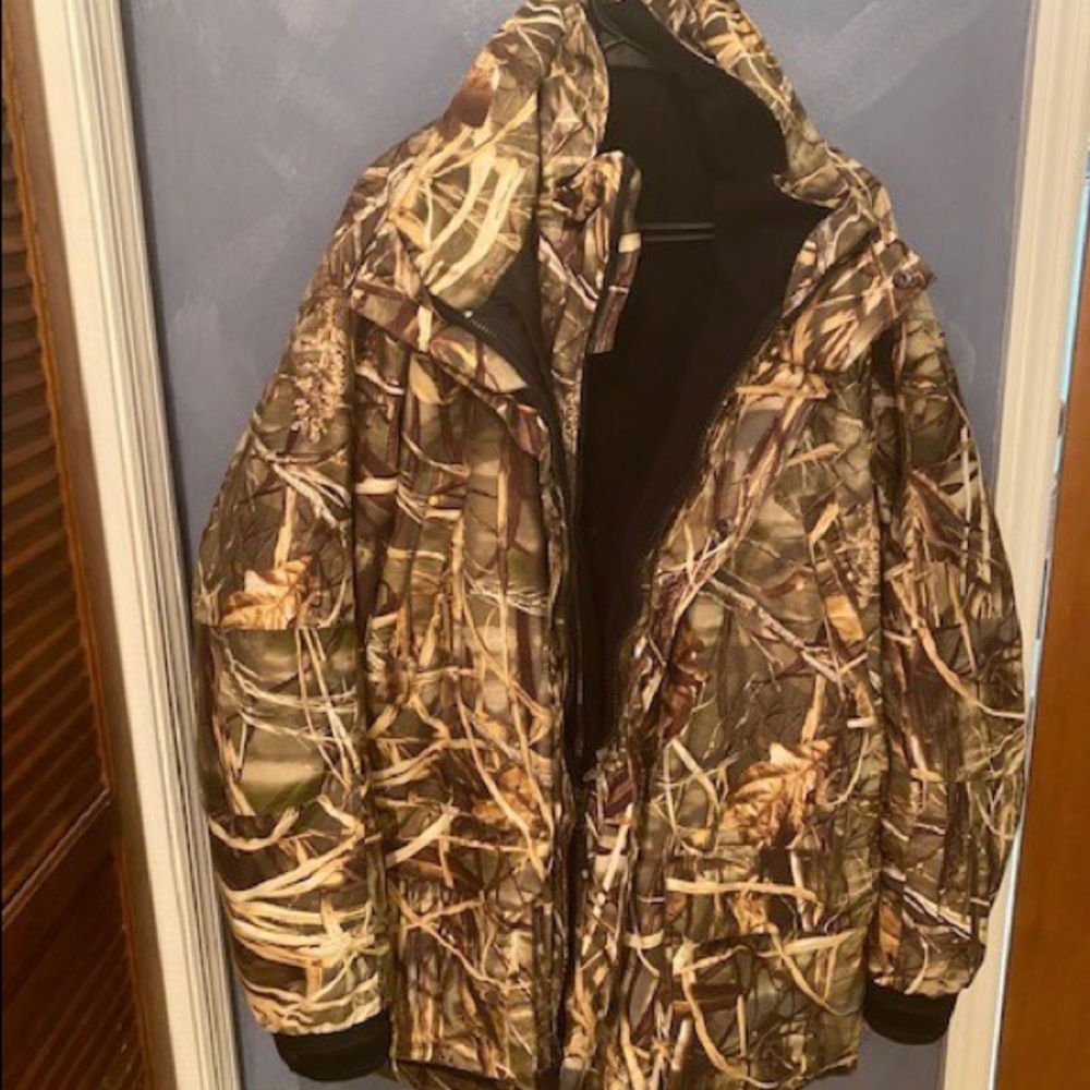 Game Winner 2 in 1 Hunting Jacket W/Advantage Max-4 HD 3XL Great Condition